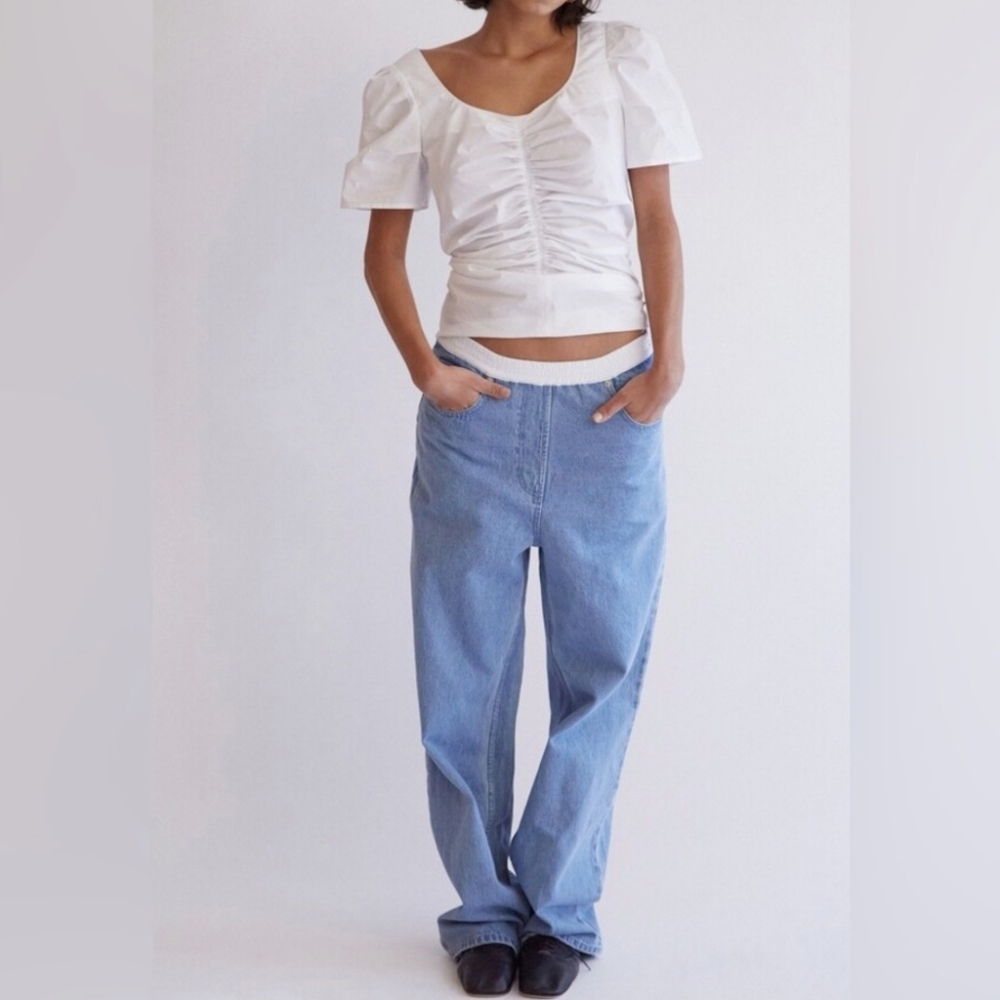 NWT Thakoon wide leg jeans size 8